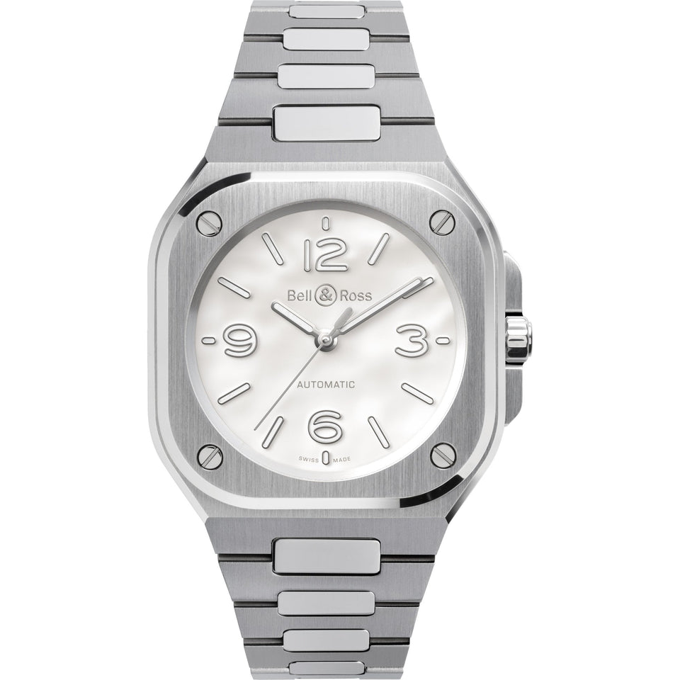 Bell & Ross BR 05 MOTHER OF PEARL STEEL Automatic 36mm Watch