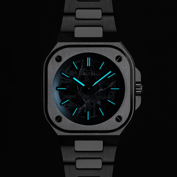 Bell & Ross BR-05 SKELETON ARCTIC BLUE Limited Edition Watch (XXX/250)
