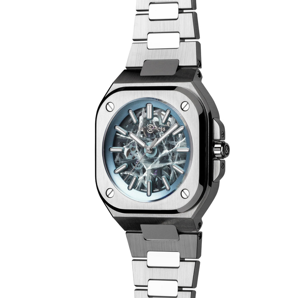 Bell & Ross BR-05 SKELETON ARCTIC BLUE Limited Edition Watch (XXX/250)