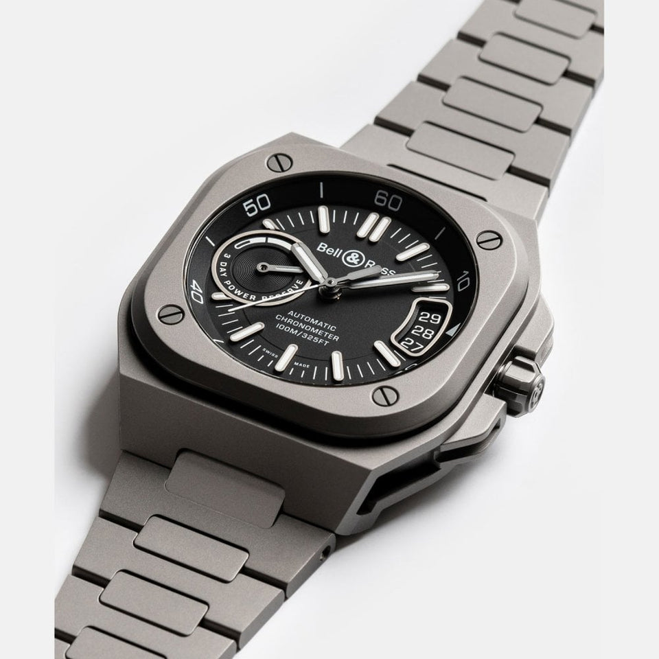 Bell & Ross BR-X5 BLACK TITANIUM 41mm COSC Auto Men's Watch