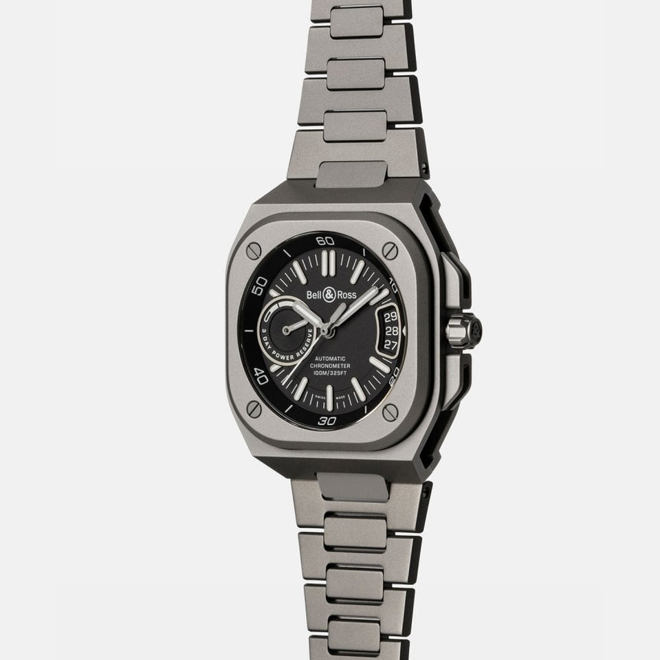 Bell & Ross BR-X5 BLACK TITANIUM 41mm COSC Auto Men's Watch