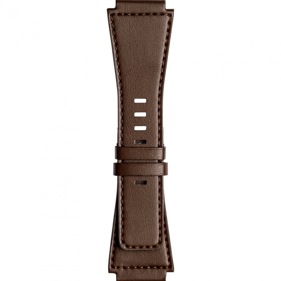 Bell & Ross Chocolate Brown Calfskin Strap For BR-03A