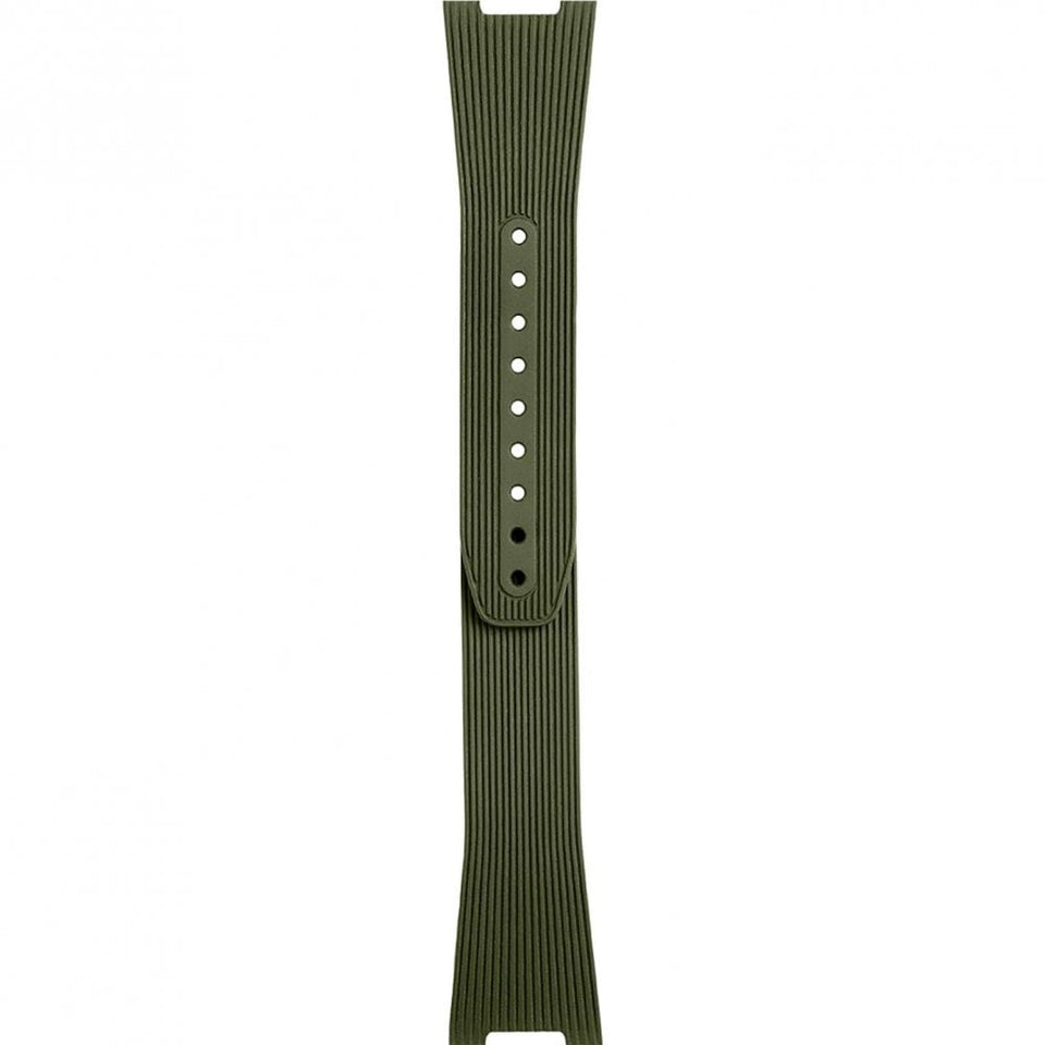 Bell & Ross Green Grooved Rubber Strap For BR-05 AUTO / BR-05 GMT