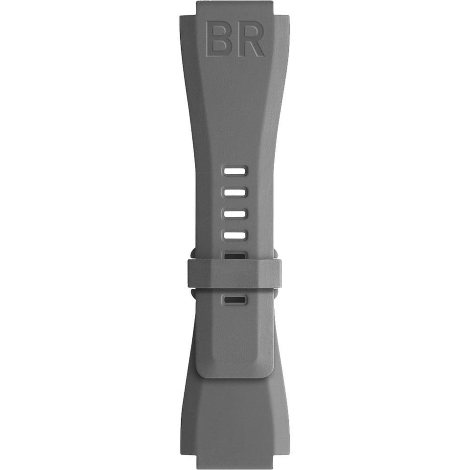 Bell & Ross Grey Rubber Strap for BR 01/03 BR-X1