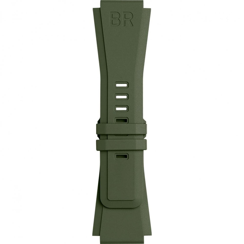 Bell & Ross Khaki Rubber Strap For BR-03 / BR-01 / BR-X1
