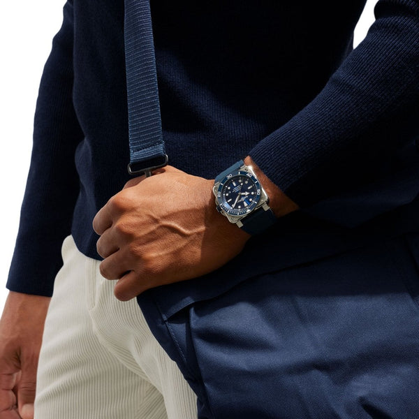 Bell & Ross Men's NEW BR 03 DIVER BLUE STEEL 42mm Watch