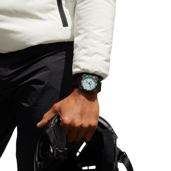 Bell & Ross Men's NEW BR 03 DIVER FULL LUM CERAMIC 42mm Watch