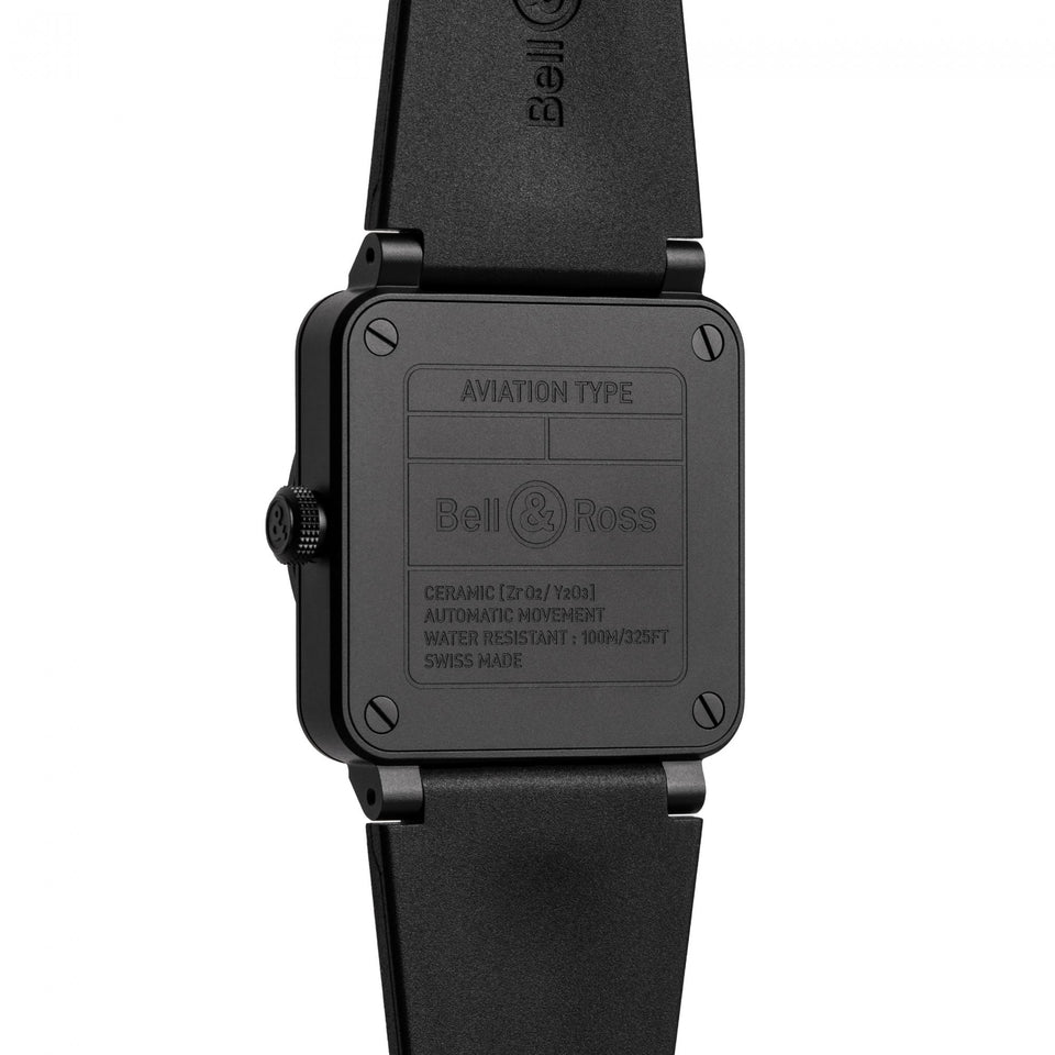Bell & Ross Men's BR 03 SKELETON BLACK CERAMIC Automatic Watch