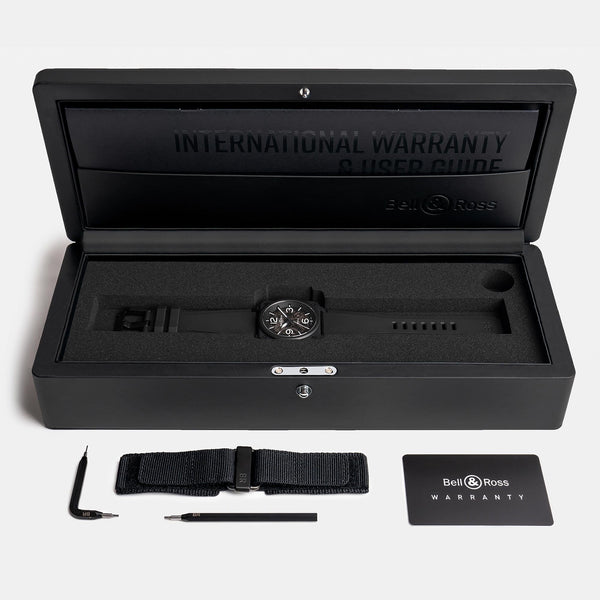 Bell & Ross Men's BR 03 SKELETON BLACK CERAMIC Automatic Watch