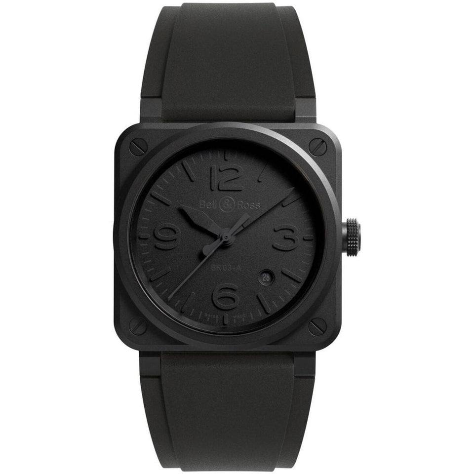 Bell & Ross Men's BR 03 PHANTOM Ceramic Automatic Watch