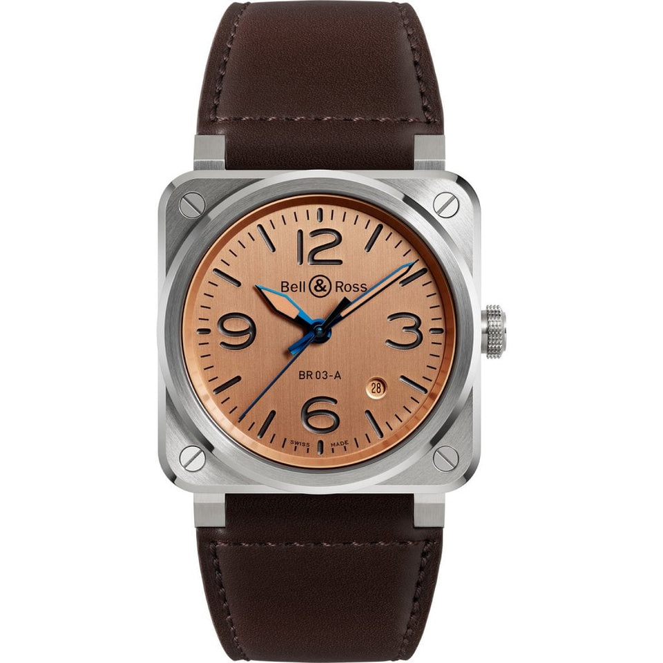 Bell & Ross Men's BR 03A COPPER STEEL Automatic Watch