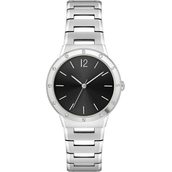 BOSS Ladies BREATH Black Dial Bracelet Watch