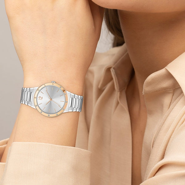 BOSS Ladies BREATH Two Tone Bracelet Watch