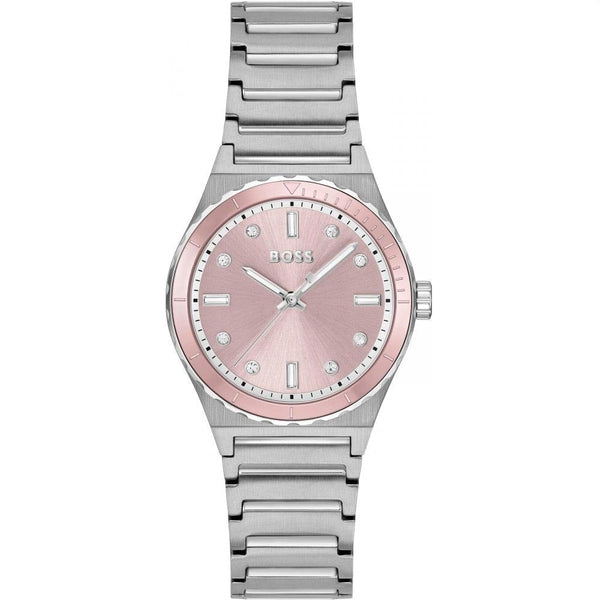 BOSS Ladies CANDOR SPORT 32mm Pink Dial Watch