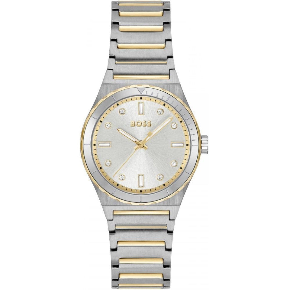 BOSS Ladies CANDOR SPORT 32mm Two Tone Watch