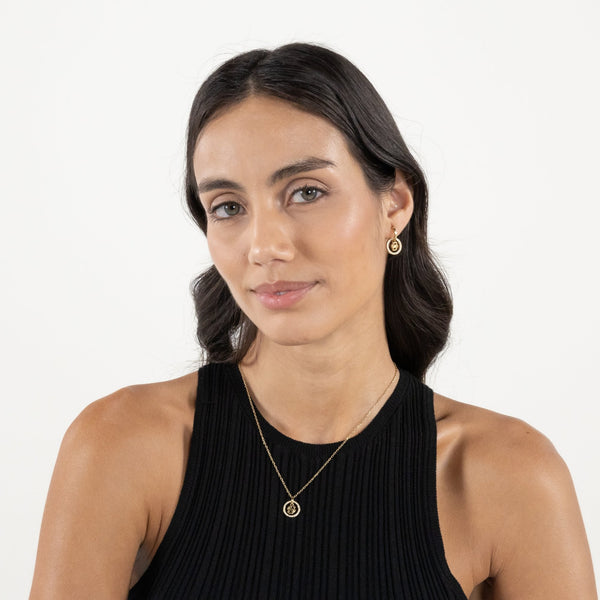 BOSS Ladies Double B Divine Gold Plated Necklace