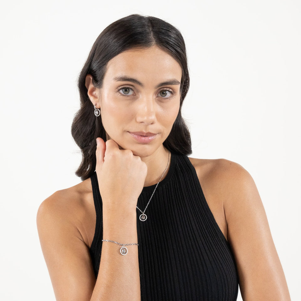 BOSS Ladies Double B Divine Stainless Steel Bracelet