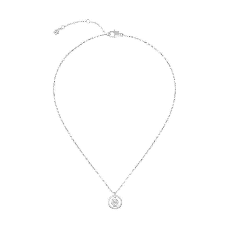 BOSS Ladies Double B Divine Stainless Steel Necklace
