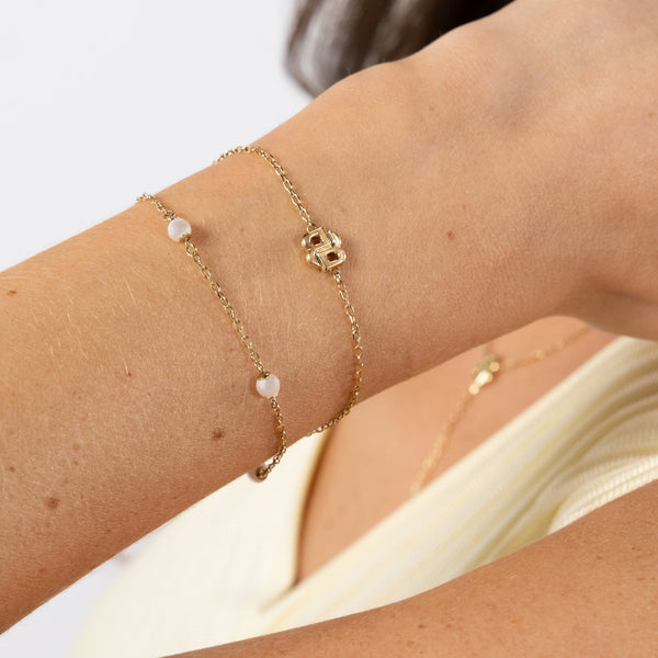 BOSS Ladies Double B Mireille Multi Chain Bracelet