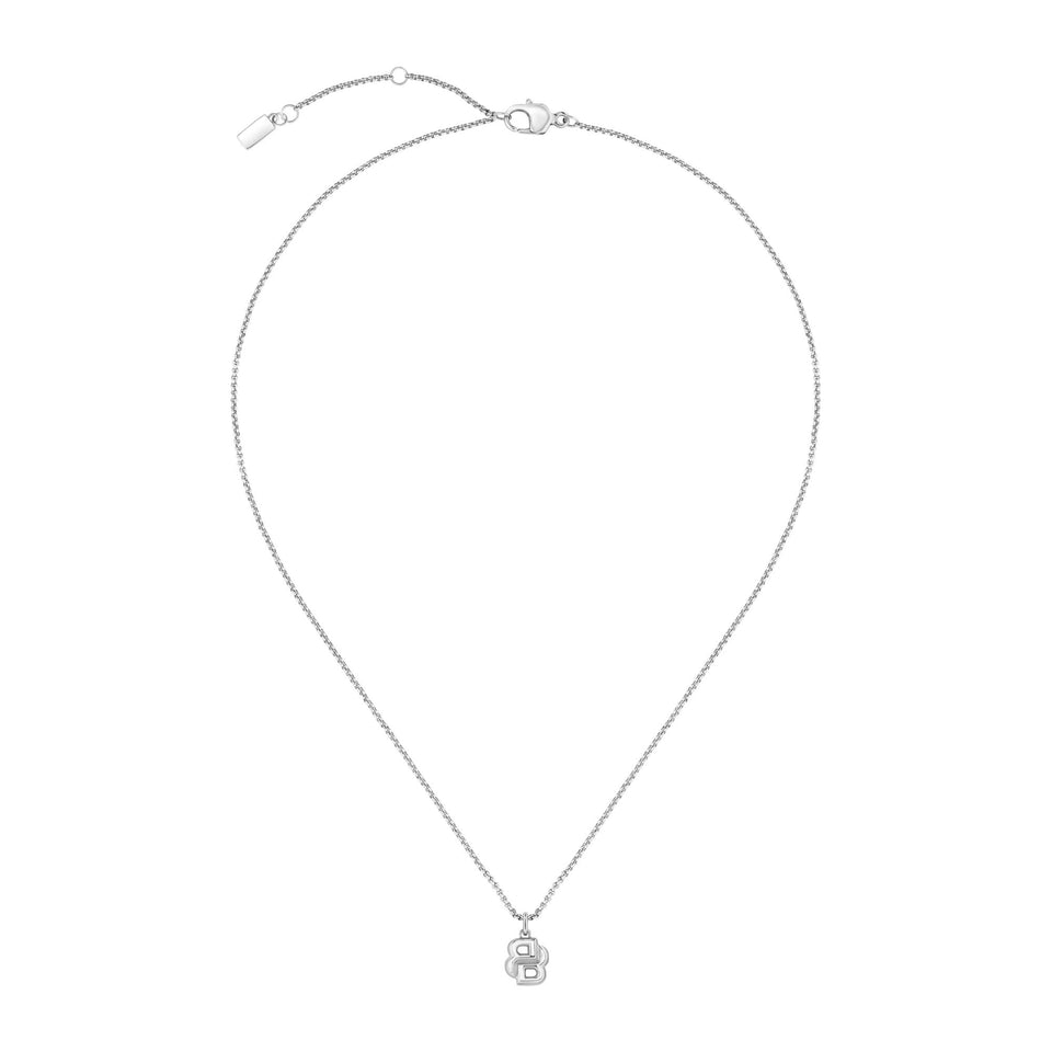 BOSS Ladies Double B Petit Stainless Steel Necklace