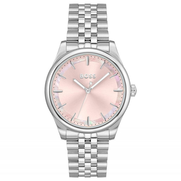 BOSS Ladies GRACEFUL 36mm Pink Dial Bracelet Watch