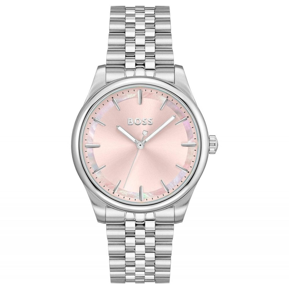 BOSS Ladies GRACEFUL 36mm Pink Dial Bracelet Watch
