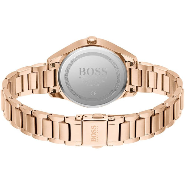 BOSS Ladies GRAND COURSE Rose PVD Bracelet Watch