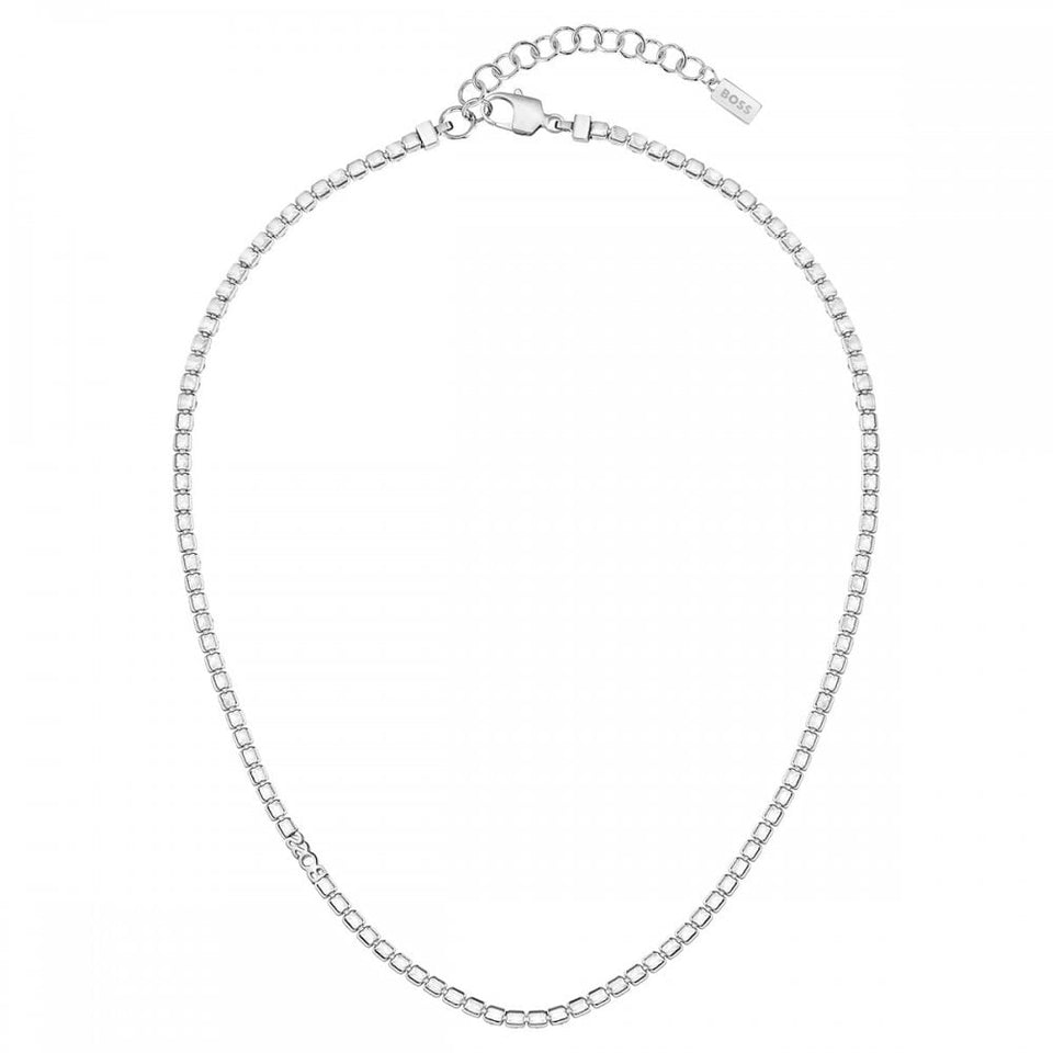 BOSS Ladies Kassy Precious Rose Stone Set Tennis Necklace
