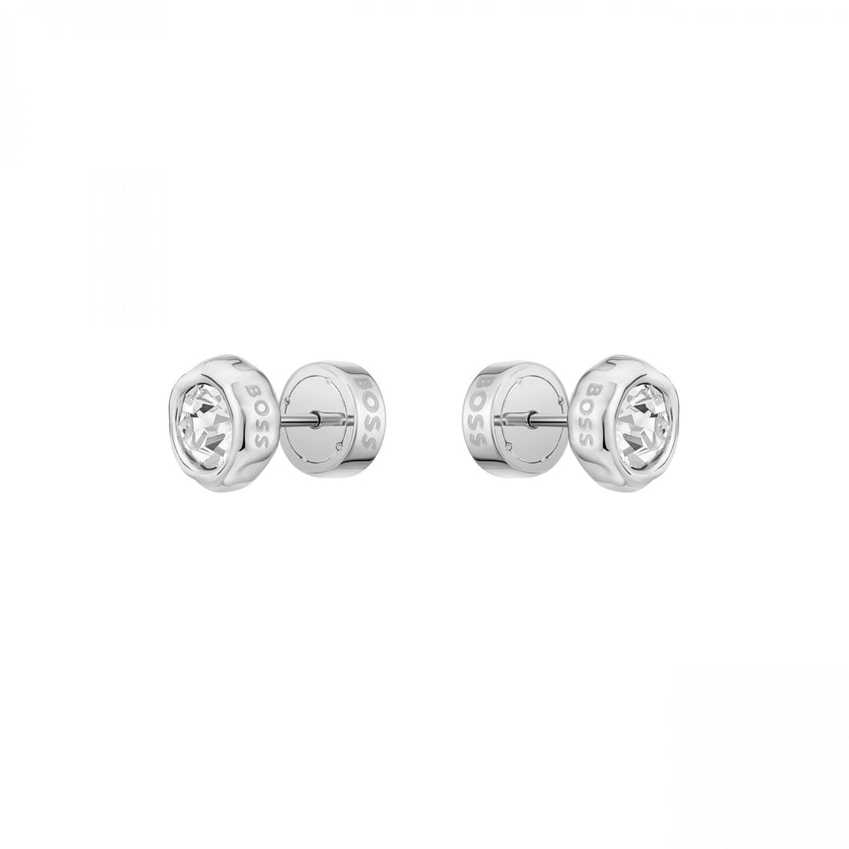 BOSS Ladies Kassy Precious Stone Set Stud Earrings