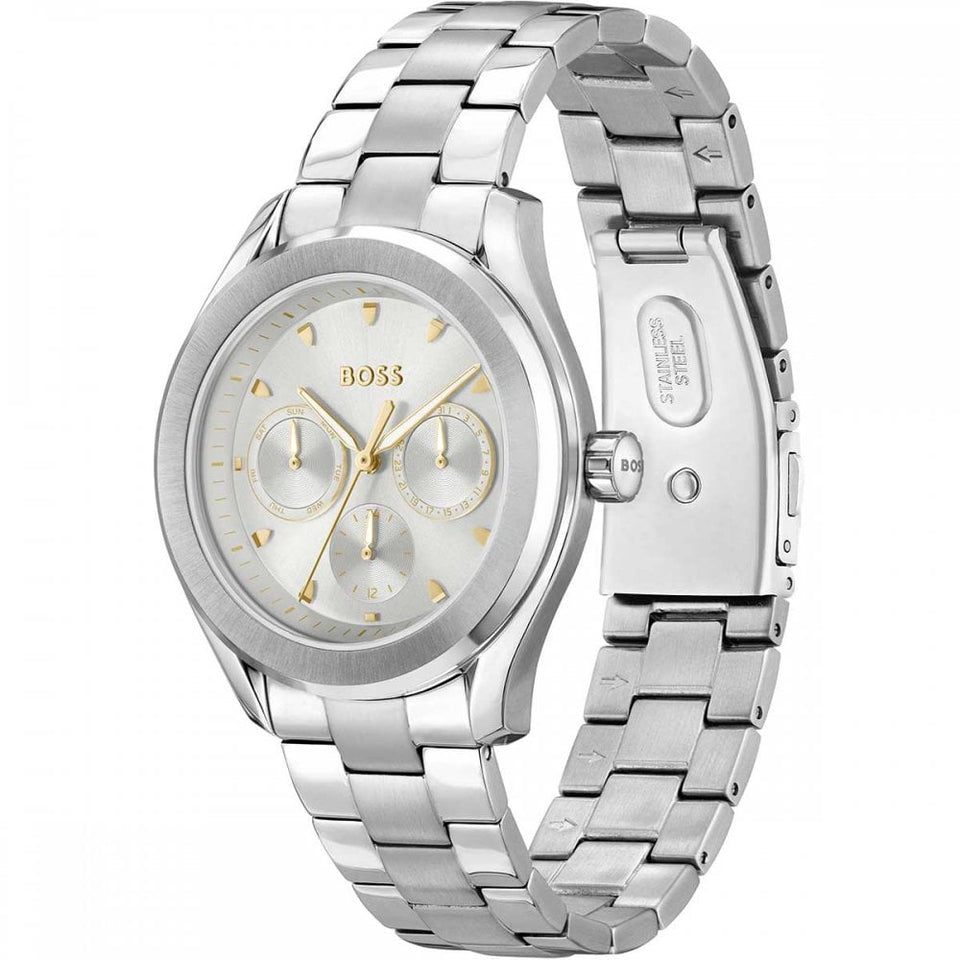 BOSS Ladies LIDA Warm Grey Dial Stainless Steel 38mm Watch