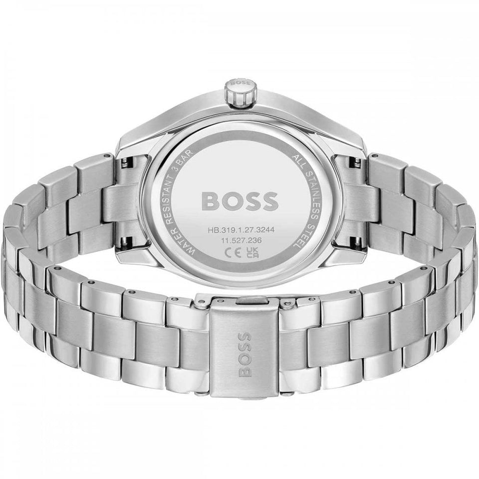 BOSS Ladies LIDA Warm Grey Dial Stainless Steel 38mm Watch