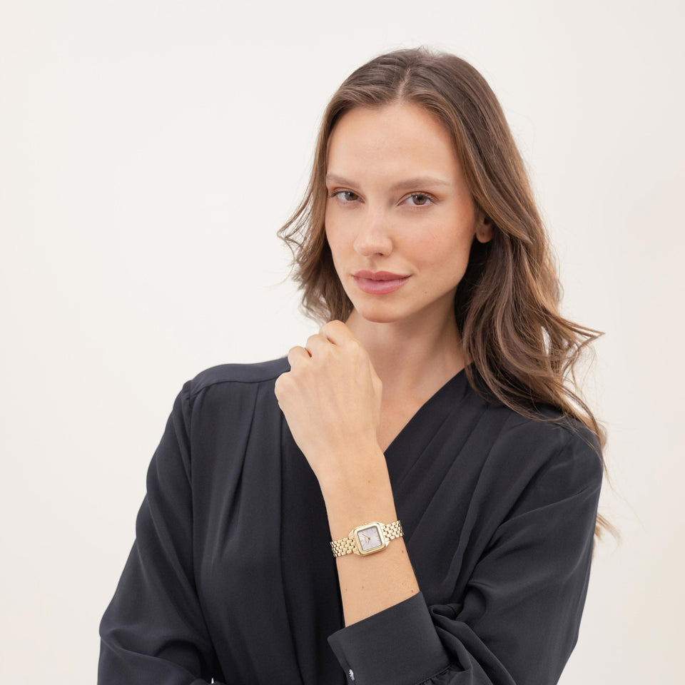 BOSS Ladies MAE PETITE Gold Toned Bracelet Watch