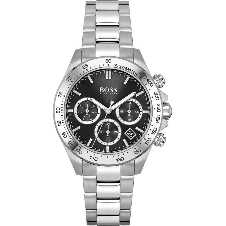 BOSS Ladies NOVIA SPORT Black Dial Chronograph Watch