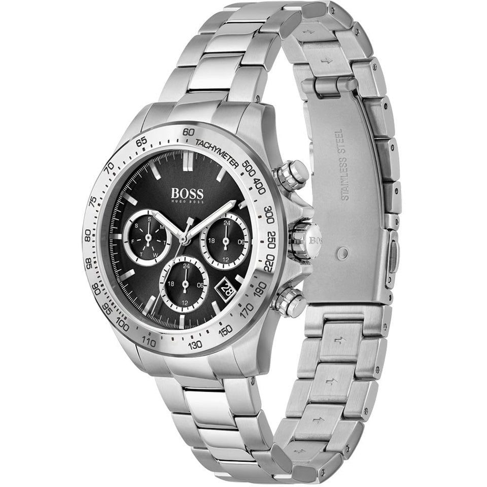 BOSS Ladies NOVIA SPORT Black Dial Chronograph Watch