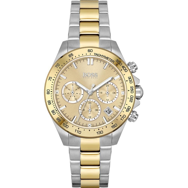 BOSS Ladies NOVIA SPORT Two Tone Chronograph Watch