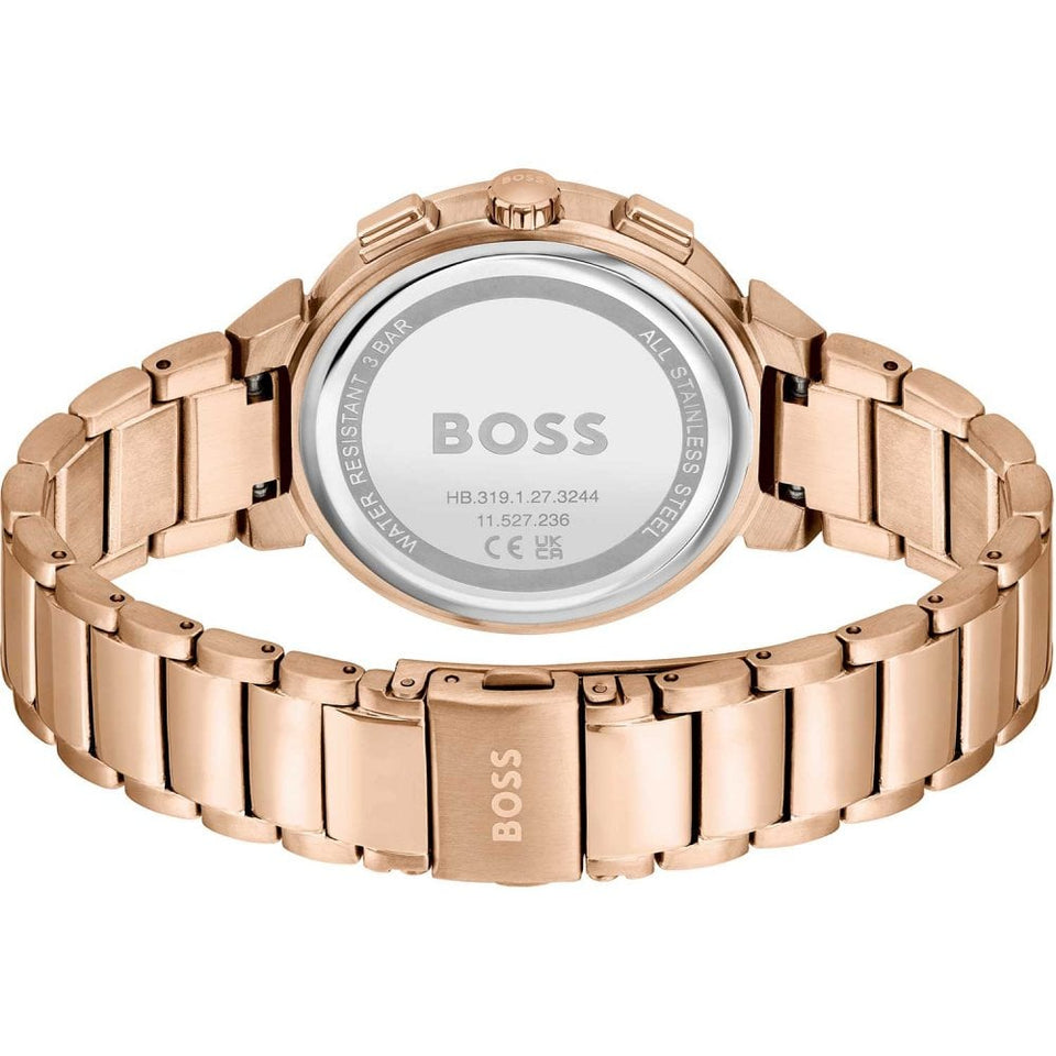 BOSS Ladies ONE Rose Gold PVD Bracelet Watch