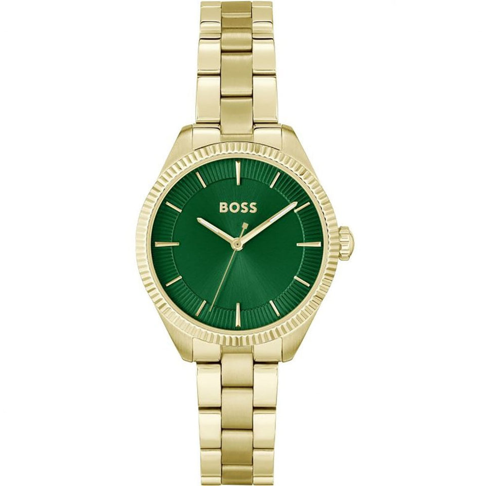 BOSS Ladies SAGE Light Yellow Gold IP Bracelet Watch