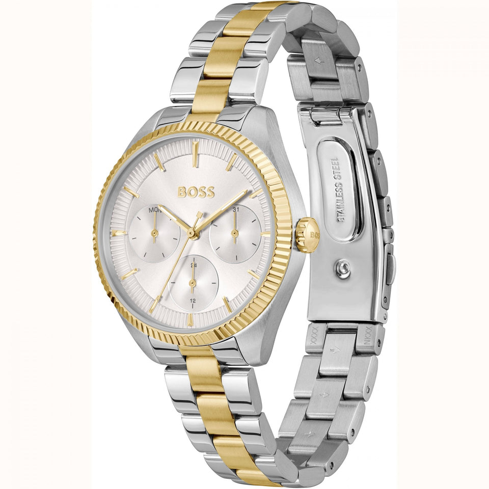 BOSS Ladies SAGE SPORT 34mm Two Tone Watch