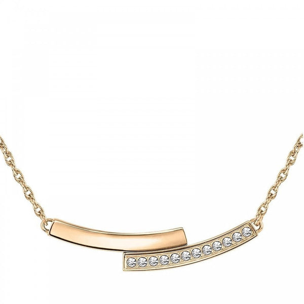 BOSS Ladies Saya Gold Plated Necklace