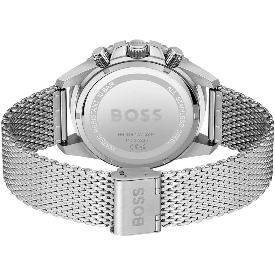 BOSS Men's ADMIRAL Green Dial Chronograph Watch