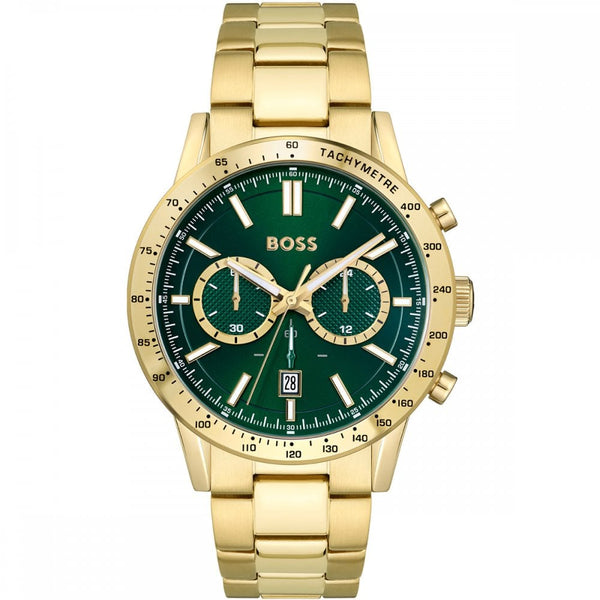 BOSS Men's ALLURE Gold Steel Chronograph Watch