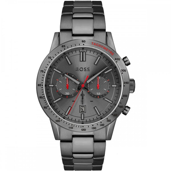 BOSS Men's ALLURE Gunmetal Chronograph Watch