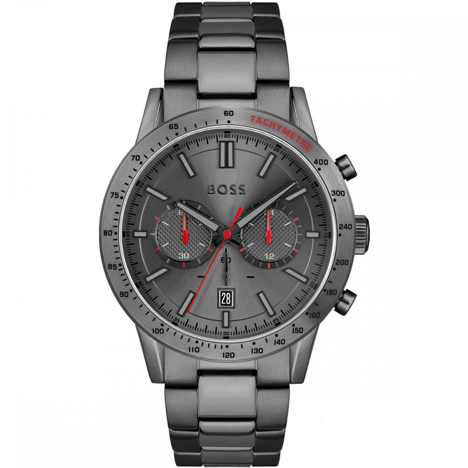 BOSS Men's ALLURE Gunmetal Chronograph Watch