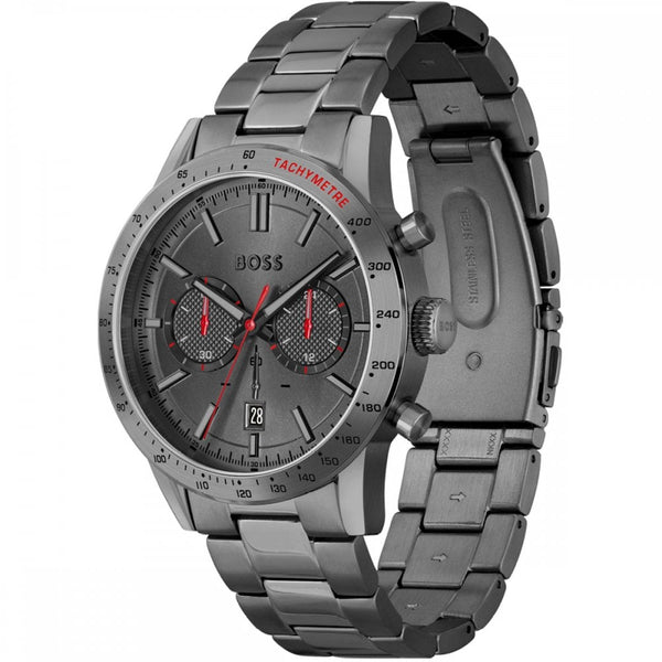 BOSS Men's ALLURE Gunmetal Chronograph Watch
