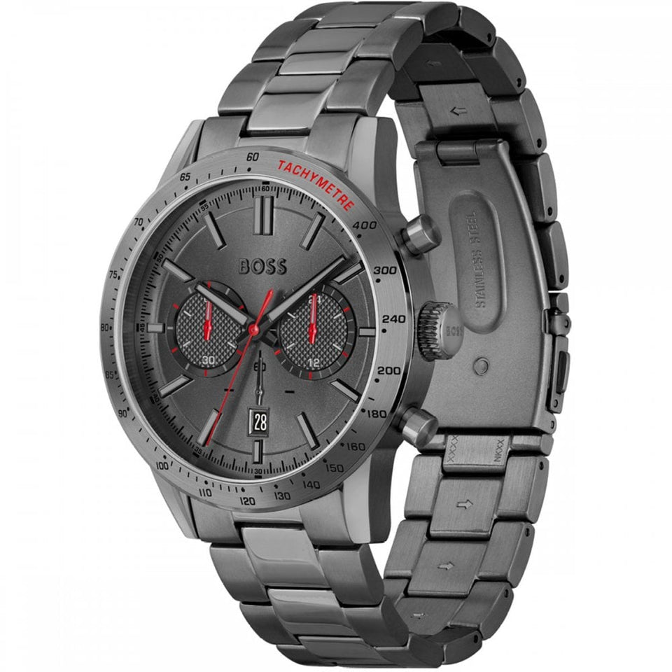 BOSS Men's ALLURE Gunmetal Chronograph Watch