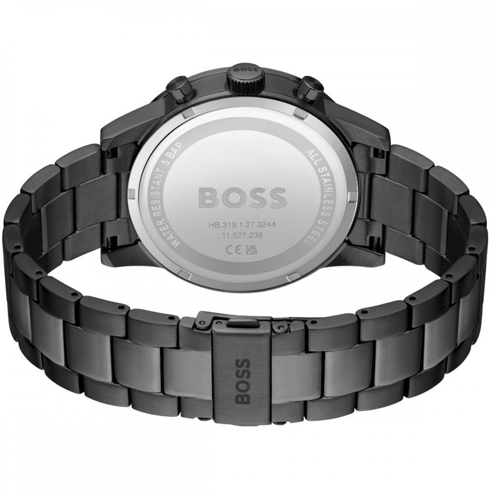 BOSS Men's ALLURE Gunmetal Chronograph Watch
