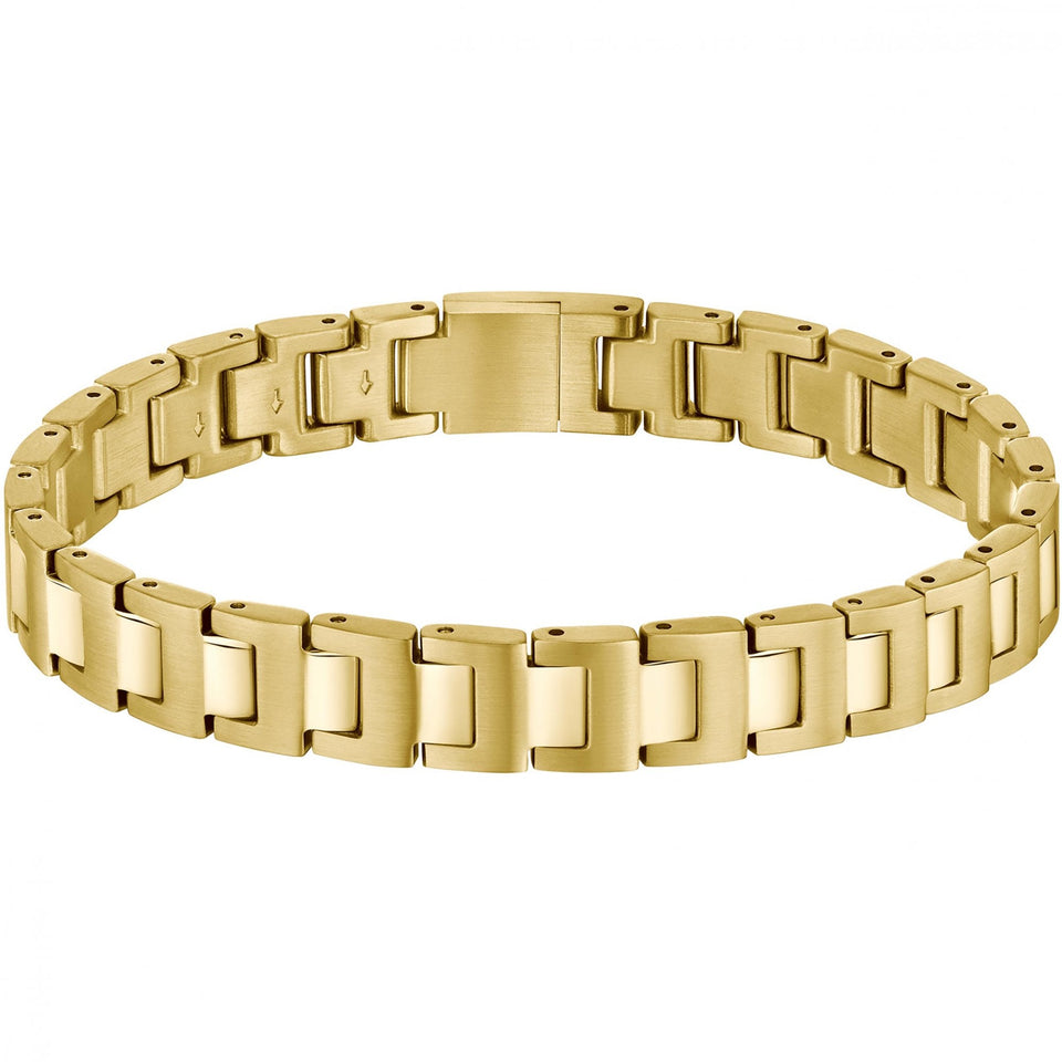 BOSS Men's Candor Gold Toned Linked Bracelet