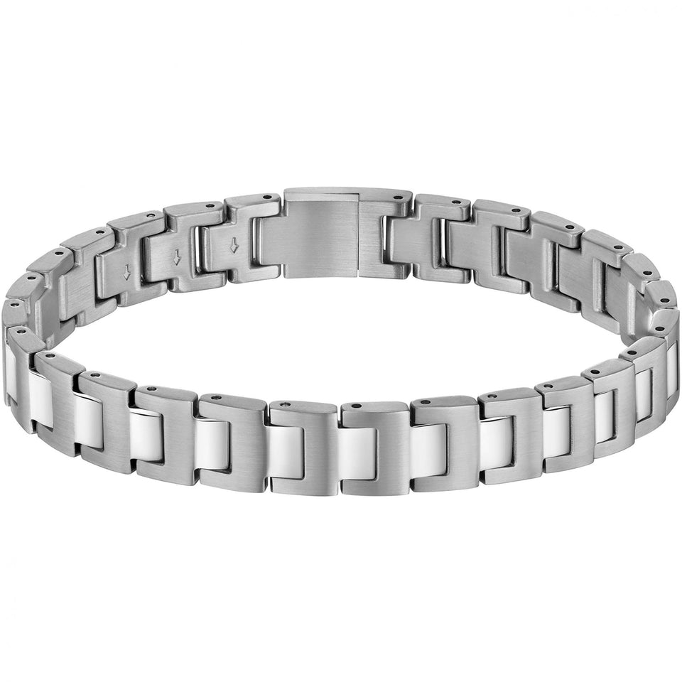BOSS Men's Candor Stainless Steel Linked Bracelet