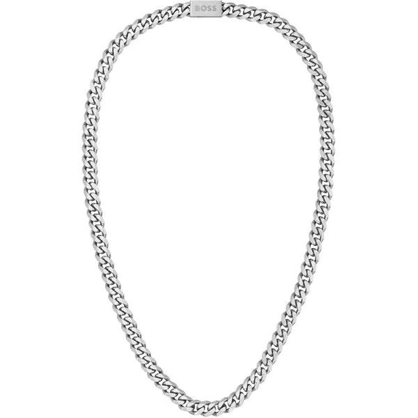 BOSS Men's Chain Link Steel Necklace