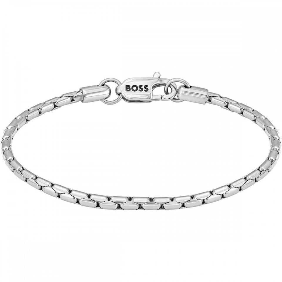 BOSS Men's Evan Stainless Steel Chain Bracelet